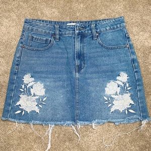 PacSun Jean Skirt